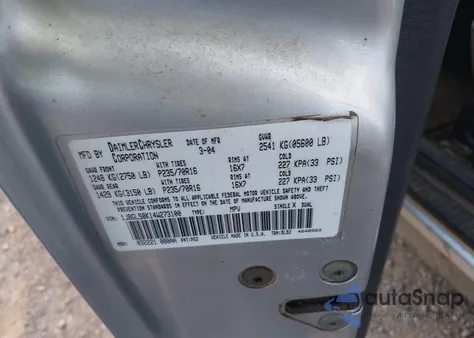 2004 Jeep Liberty Limited Edition from USA, damaged, VIN 1J8GL58K14W273100